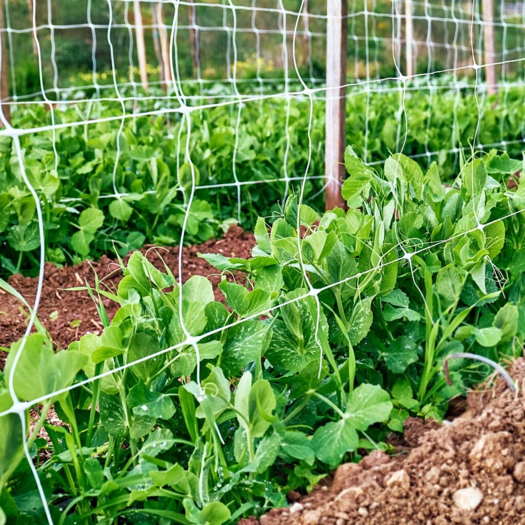 agrahex Agricultural Trellis Net Product Application Scenarios in Vegetable Greenhouse Planting Farms Image - agrahex.com