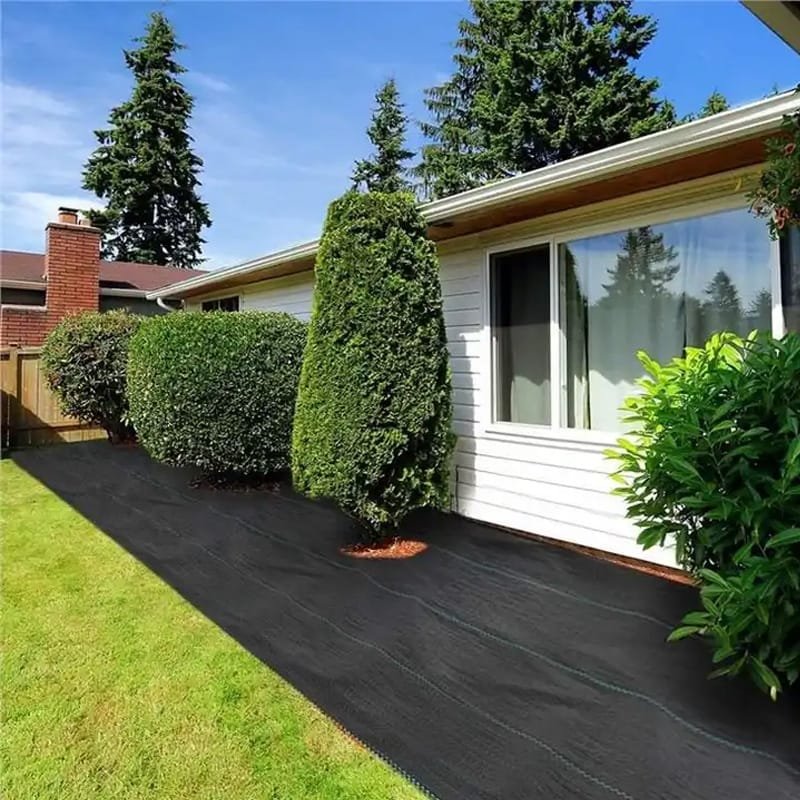 AgraHex Agriculture Woven Anti Weed Barrier Fabric Product Weed Barrier Landscape Fabric image - agrahex.com
