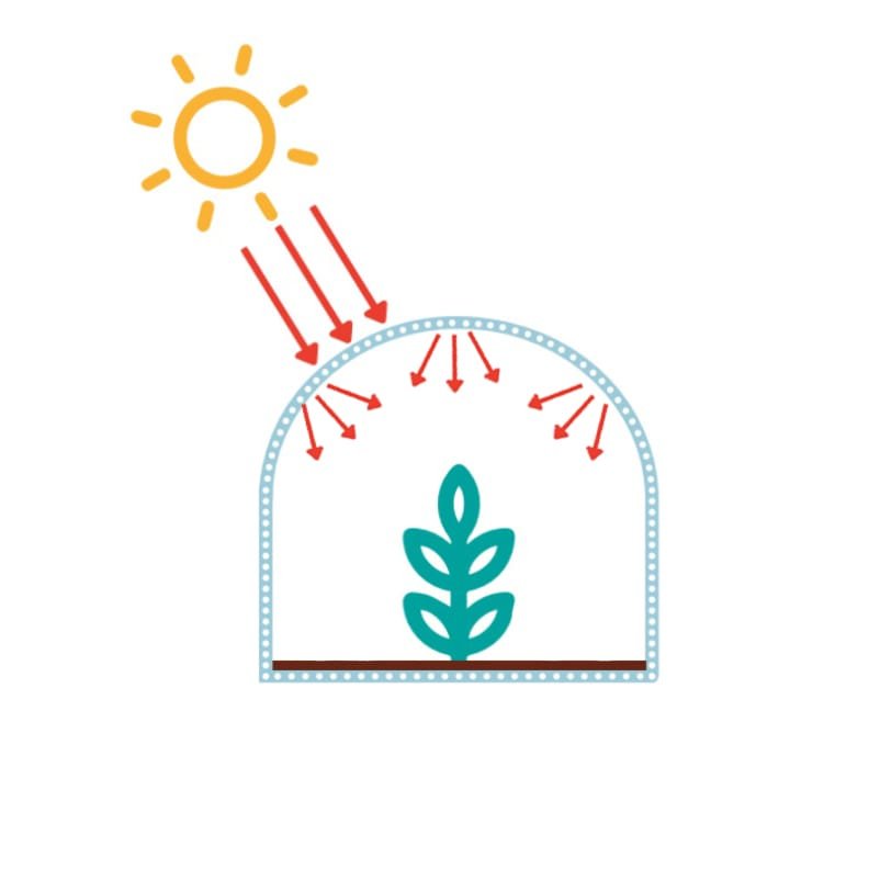 AGRAHEX® Agricultural Clear Greenhouse PO Plastic Film The light Diffusion - agrahex.com