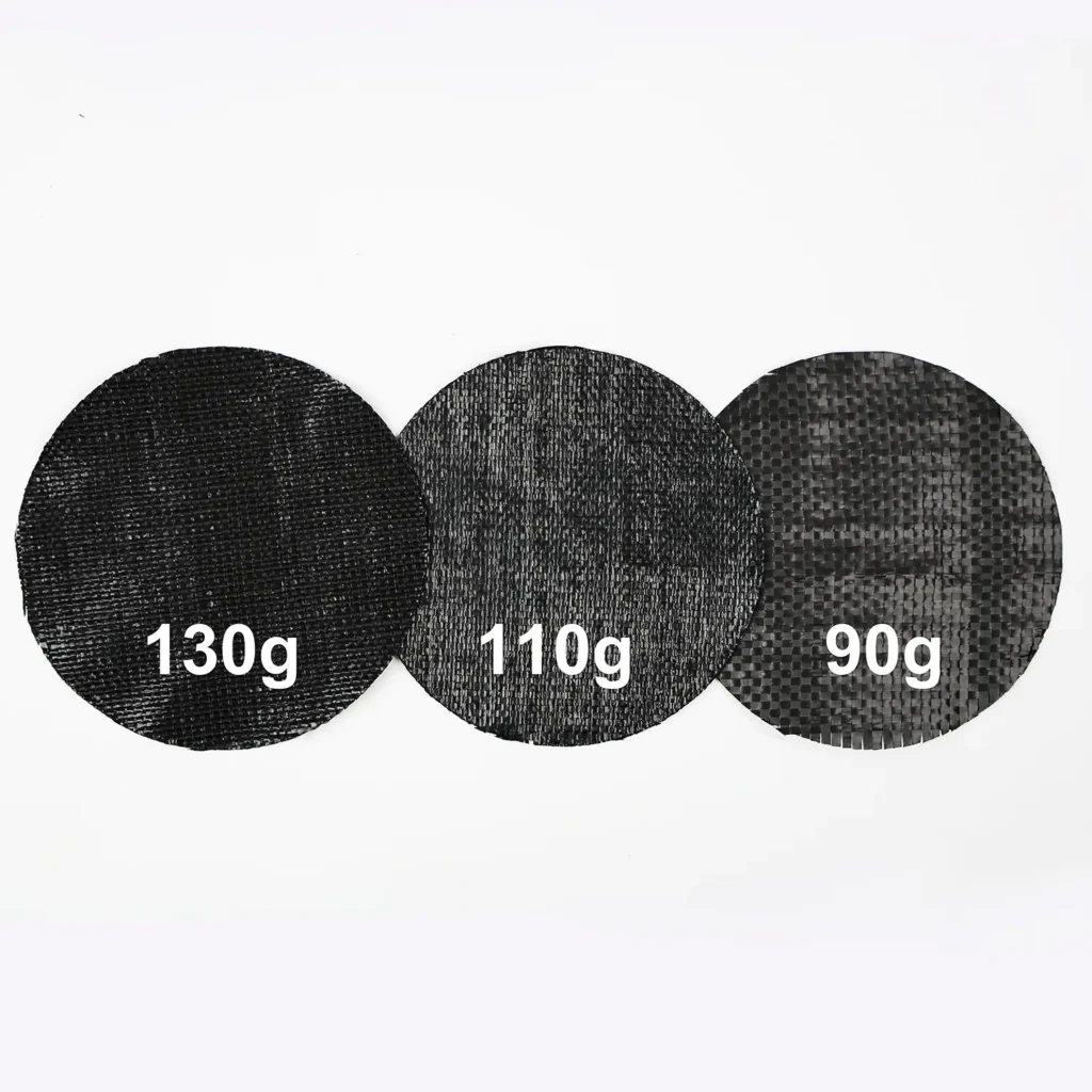 AgraHex Agriculture Woven Anti Weed Barrier Fabric Product Details 90g 110g 130g image - agrahex.com